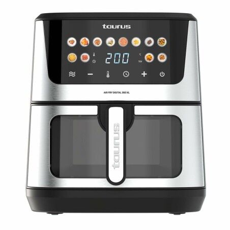 Heißluftfritteuse Taurus AIR FRY 360XL Schwarz 2100 W 8 L |  Fritte...