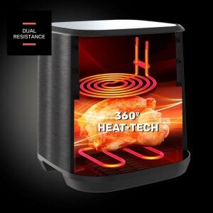 Air Fryer Taurus AIR FRY 360XL Black 2100 W 8 L