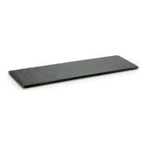 Tablett für Snacks Kinvara Schwarz 50 x 0,5 x 15 cm |  Geschirr, Ta...