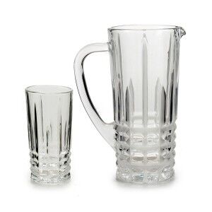 Jug and glasses set Vivalto 41053 Transparent Glass 250 ml |  Glass...