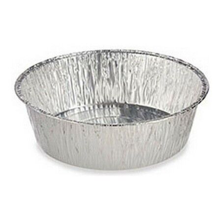 Set of trays Kinvara Silver Aluminium 25 x 8 x 25 cm |  Plates, pla...