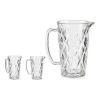 Jug Vivalto Transparent Glass Diamond 1 L 1L |  Glasses, cups and j...
