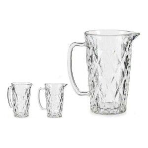 Jug Vivalto Transparent Glass Diamond 1 L 1L |  Glasses, cups and j...