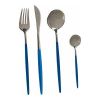 Ensemble de Couverts Kinvara Bleu Argenté Acier inoxydable 16 x 5 x...