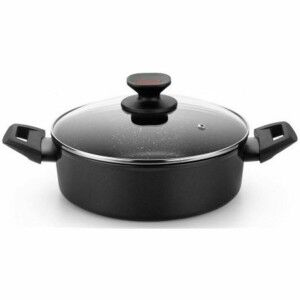 Casserole Monix TITAN ROCK Ø 20 cm Black Toughened aluminium |  Pan...