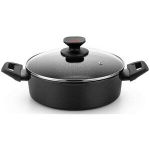 Casserole Monix TITAN ROCK Ø 28 cm Noir |  Poêles et casseroles   |...