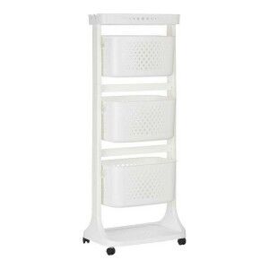 Gemüsewagen Kinvara TP-749 Weiß Polypropylen Kunststoff 33 x 112 x ...