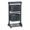 Vegetable trolley Kinvara Anthracite polypropylene Plastic 38 x 81,...