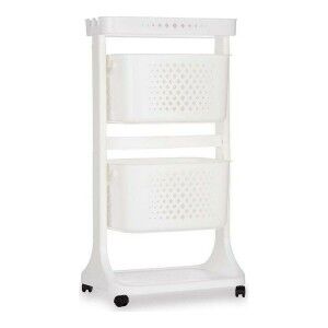 Vegetable trolley Kinvara White polypropylene Plastic 33 x 83,5 x 4...