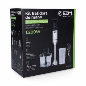 Hand-held Blender EDM 07648 Black Silver |  Blenders   | Chef Up