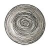 Deep Plate Vessia White Black Porcelain Stripes 20 x 4,7 x 20 cm (6...