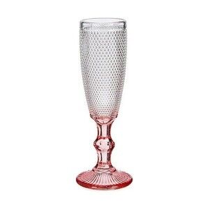Champagnerglas Vivalto Rosa Durchsichtig Glas 180 ml (6 Stück) |  G...