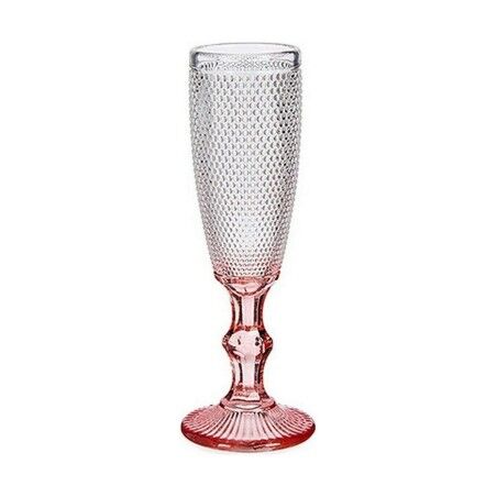 Champagnerglas Vivalto Rosa Durchsichtig Glas 180 ml (6 Stück) |  G...