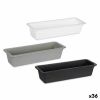 Cutlery Organiser Kinvara White Black Grey Natural rubber polypropy...