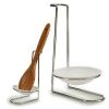 Spoon Rest Kinvara polypropylene Iron 10 x 18 x 11 cm Silver (24 Un...