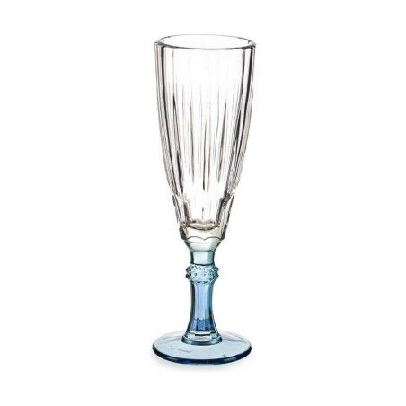 Champagnerglas Vivalto PR05720ST3/BHA6 PEAC Exotic Blau Kristall 17...