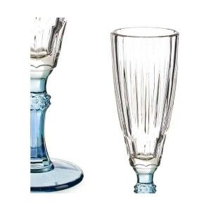 Champagnerglas Vivalto PR05720ST3/BHA6 PEAC Exotic Blau Kristall 17...