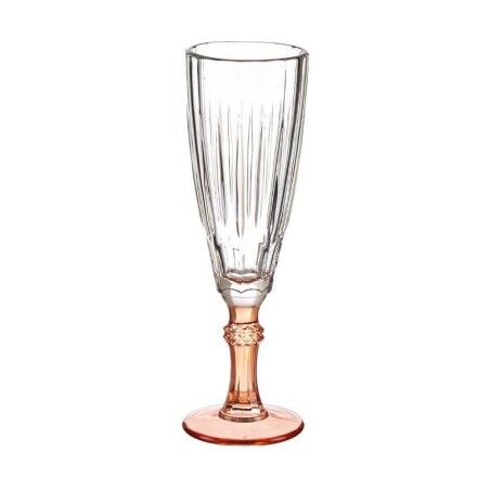 Champagnerglas Vivalto Exotic Lachsfarben Kristall 170 ml (6 Stück)...