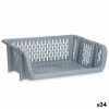 Gemüse-Korb Kinvara Grau Polypropylen 30 x 13,5 x 38,7 cm (24 Stück...