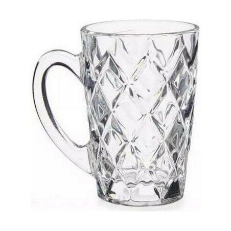 Tasse Vivalto Transparent Diamant 110 ml (6 Unités) |  Tasses et th...