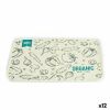Set de table Kinvara 9999 9999 Blanc Vert 33 x 0,3 x 48 cm (12 Unit...