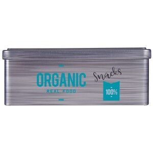 Tin Kinvara Organic Grey Snacks (24 Units) |  Lunch boxes, food con...