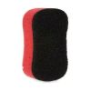 Scheuerschwamm Schwarz Rot Polyurethan Schaum Abrasive Faser 7,3 x ...