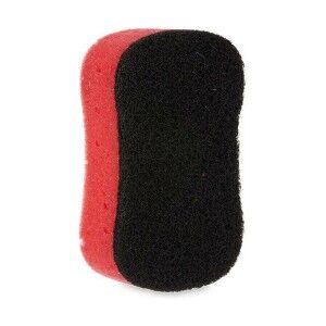 Scheuerschwamm 11880004 11880004 Schwarz Rot Polyurethan Schaum Abr...