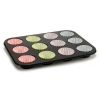 Muffin Tray Kinvara 55011 55011 Blue Black Red Green Purple Multico...