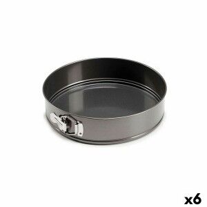 Kuchenspringform Kinvara Dunkelgrau Metall Kohlenstoffstahl 28 x 6,...