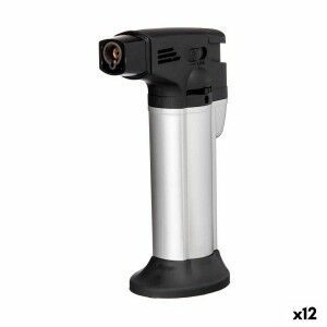 Kitchen Blowtorch Kinvara Black Silver 7,2 x 11 x 4 cm (12 Units) |...