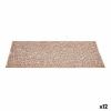 Table Mat Kinvara Pink Plastic 30 % Polyester 45 x 0,01 x 30 cm 30 ...