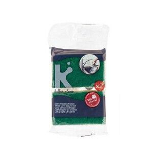 Set of scourers 11880005 11880005 Yellow Green Cellulose Abrasive f...