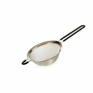 Strainer Kinvara Black Silver Silicone Stainless steel Ø 14 cm 14 x...