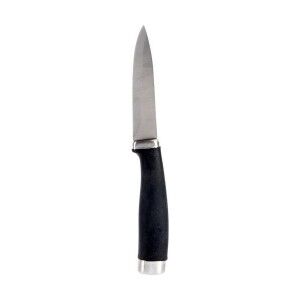 Peeler Knife Kinvara Black Silver Stainless steel Plastic 2,5 x 20 ...