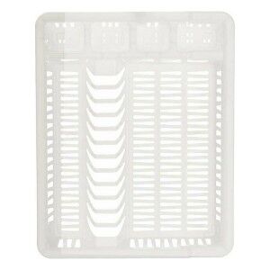 Draining Rack for Kitchen Sink Kinvara White 46 x 8 x 37,5 cm (12 U...