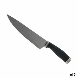 Küchenmesser Kinvara Schwarz Silberfarben Edelstahl Kunststoff 5 x ...