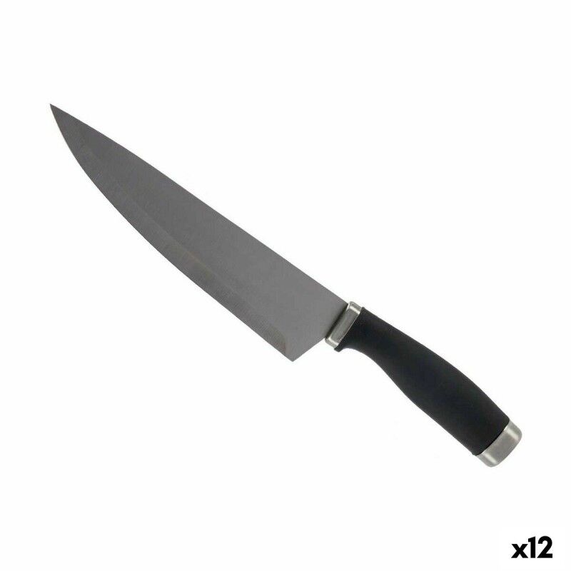 Küchenmesser Kinvara Schwarz Silberfarben Edelstahl Kunststoff 5 x ...