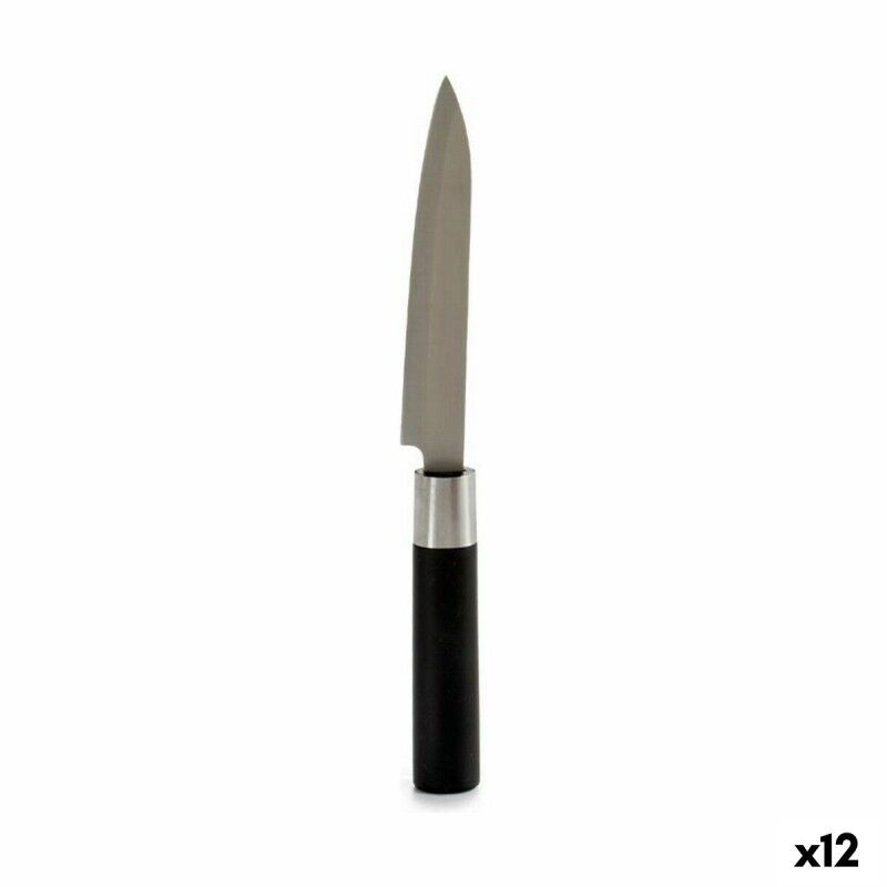 Küchenmesser Kinvara Schwarz Silberfarben Edelstahl Kunststoff 2,7 ...