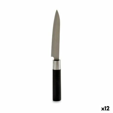 Küchenmesser Kinvara Schwarz Silberfarben Edelstahl Kunststoff 2,7 ...