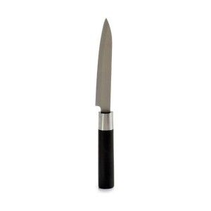 Küchenmesser Kinvara Schwarz Silberfarben Edelstahl Kunststoff 2,7 ...