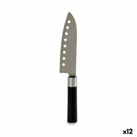 Küchenmesser Kinvara Schwarz Silberfarben Edelstahl Kunststoff 5 x ...