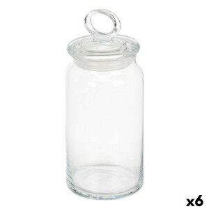 Jar Pasabahce 1106228-96761 Kitchen Transparent 1,1 L (6 Units) |  ...