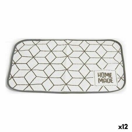 Dessous de plat Kinvara 9999 9999 Blanc Gris 33 x 0,3 x 48 cm (12 U...
