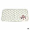 Dessous de plat Kinvara 9999 9999 Blanc Vert 33 x 0,3 x 48 cm (12 U...