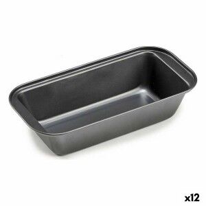 rechteckige Backform Kinvara Dunkelgrau Metall Kohlenstoffstahl 25 ...