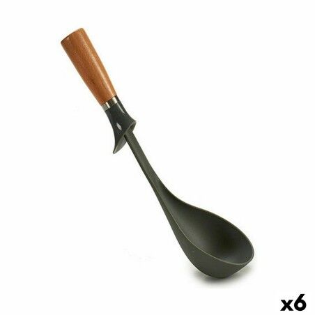Ladle Brown Grey 11 x 33 x 8,5 cm (6 Units) |  Knives and cutlery  ...