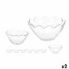 Set de Bols Pasabahce Hasir Transparent verre 31 x 25,5 x 24,5 cm (...