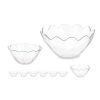 Set de Bols Pasabahce Hasir Transparent verre 31 x 25,5 x 24,5 cm (...