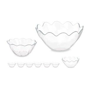 Set de Bols Pasabahce 1003561-98886 Hasir Transparent verre 31 x 25...